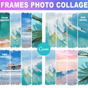 Canva Frame Template, Brush stroke Canva Frame Template, Canva Frames, Paint Stroke Frame, Frame, Canva Template,Canva Editable Frames A1190