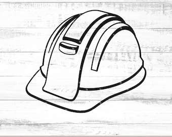 Hard Hat Svg, Safety Helmet Svg, Constructor Helmet Svg, Instant Download, svg bundle, digital files downloading, crafting - AB066