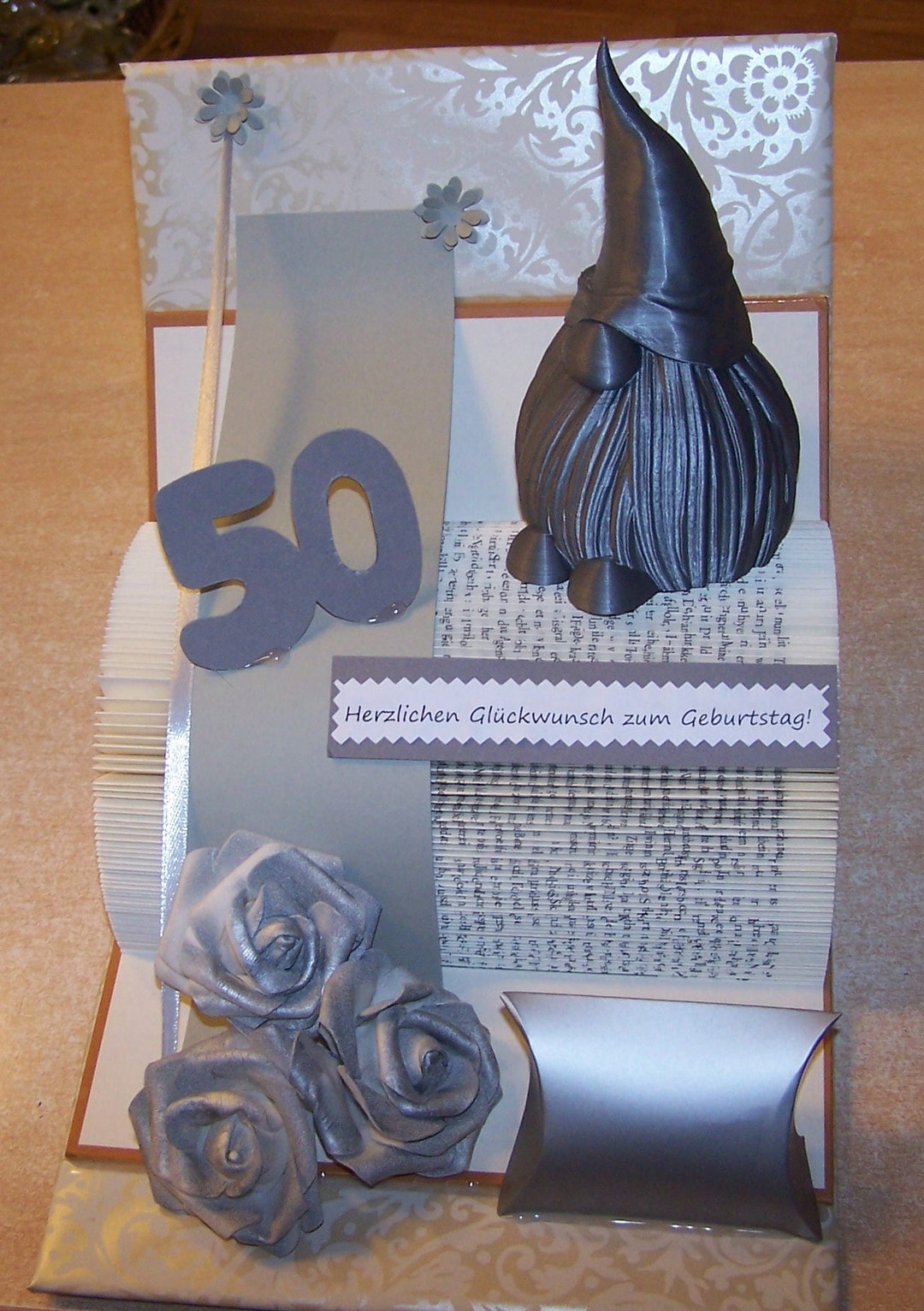 Geldgeschenk zum 40., 50., 60. Geburtstag, Geschenkidee, Gärtner