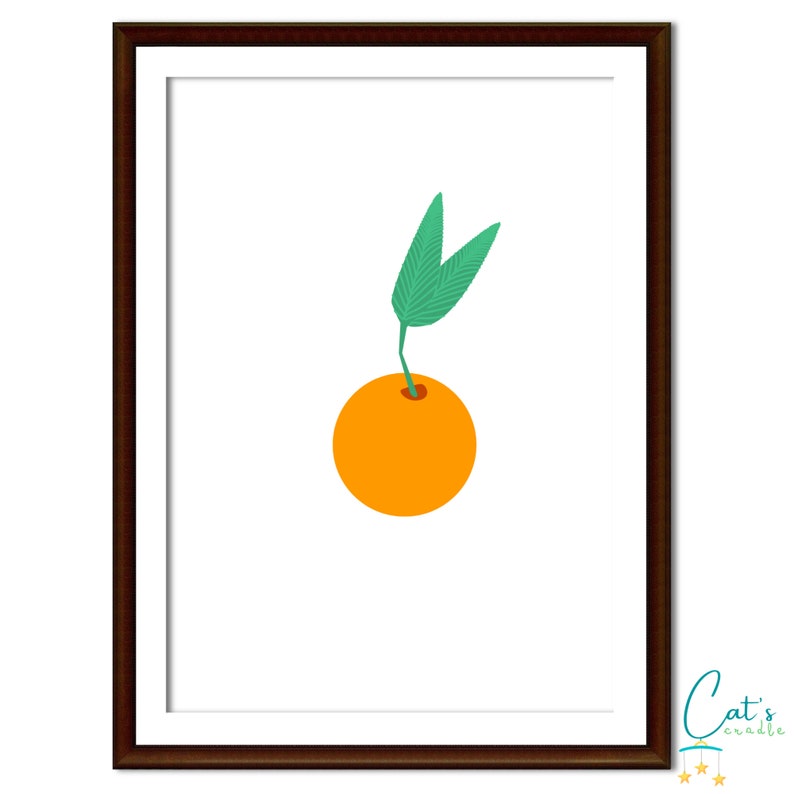 Fruit Nursery Decor Nursery Wall Art Boho Nursery Decor Etsy
