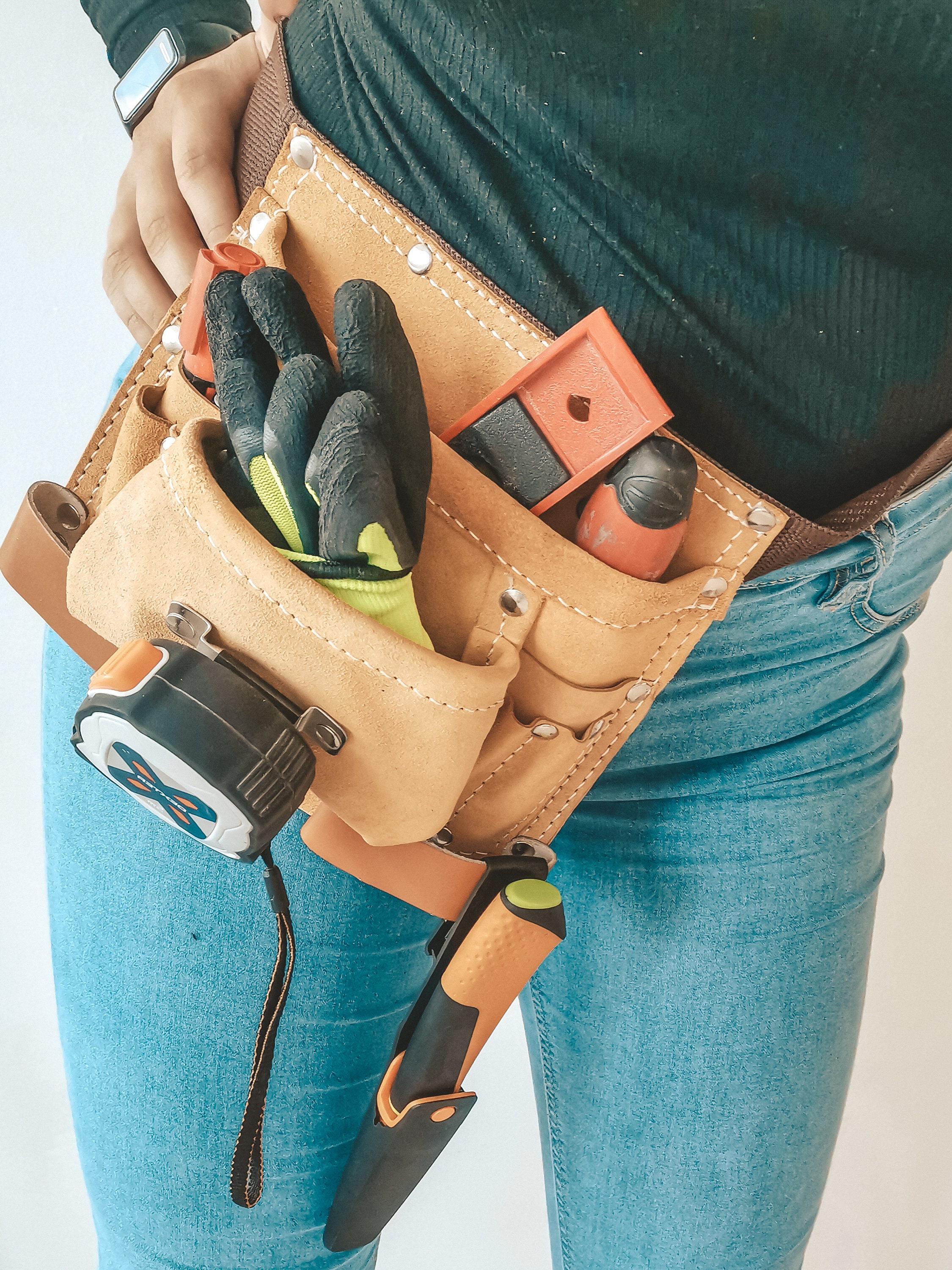 Leather Tool Belt Tool Belt for Women Garden Tool Belt Florist Tool Belt Tool Pouch Womens Tool