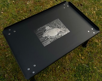 Custom Engraved Bivvy Table (Fishing, Carp Fishing, Coarse Fishing)