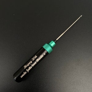 Custom Engraved Baiting Needle (Carp fishing, Course Fishing)