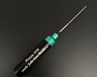 Individuell gravierte Ködernadel (Karpfenangeln, Kursangeln)