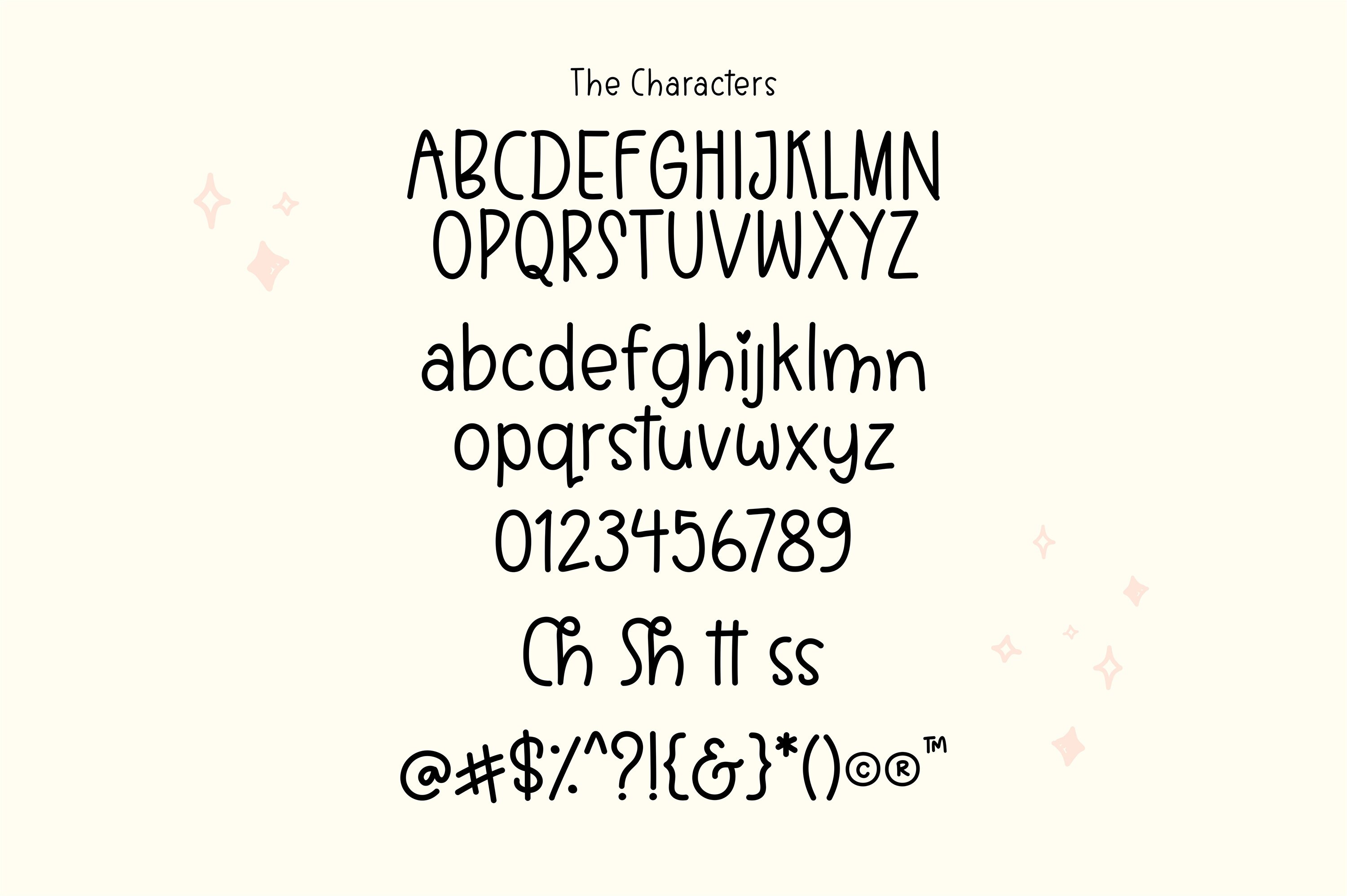 Lovely Handwritten Fonts Cricut Fonts Procreate Font for SVG Etsy