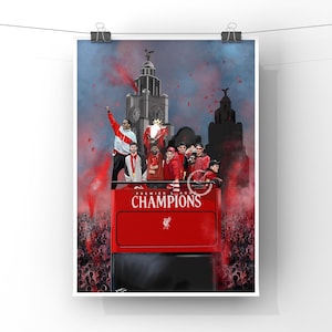 Homecoming | Liverpool FC Champions | Art Print
