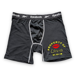 Mens Boxer Briefs Underwear Personalized Mens Underwear Custom Funny Gift For Him Boyfriend Husband