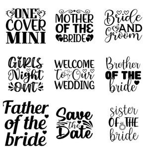 40 Designs Wedding SVG EPS PNG dxf  Bundle