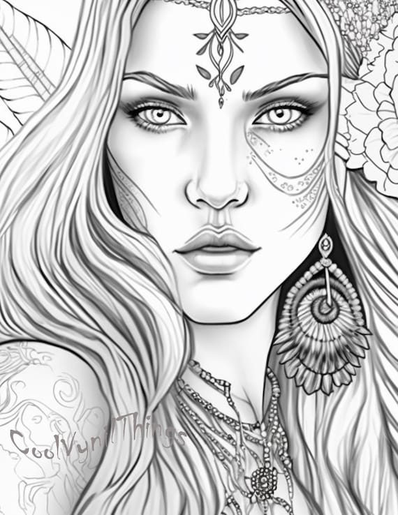 Boho Beauties: Beautiful drawings to color, ideal for relaxing and  de-stressing, beautiful women with bohemian style to add color: Mattey,  Nacho, Ediciones, OHM: 9798870902203: : Books