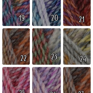 59 colours super warm chunky wool Mama socks image 7