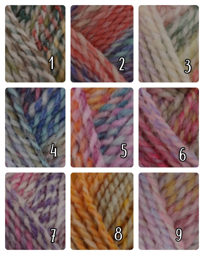 59 colours super warm chunky wool Mama socks image 5