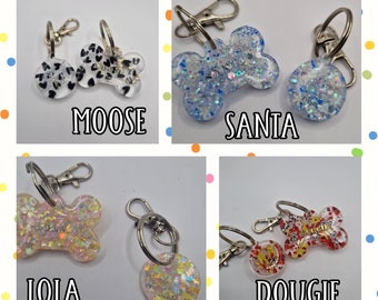 10 patterns handmade resin dog tag