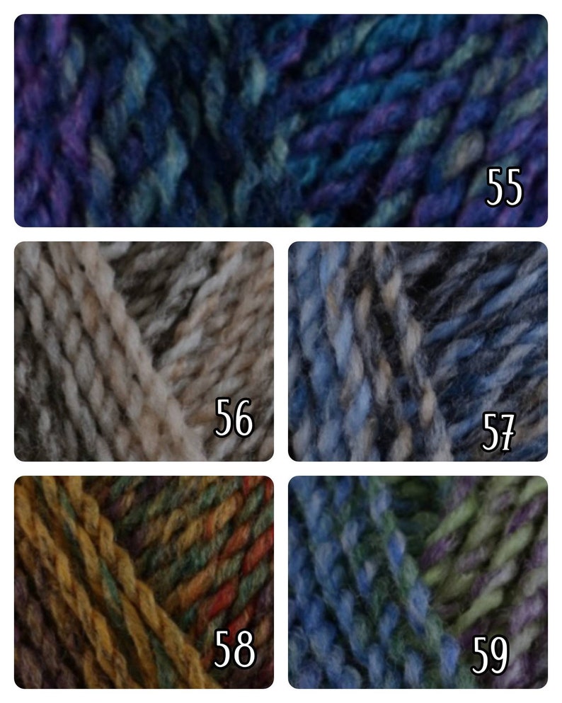 59 colours super warm chunky wool Mama socks image 10