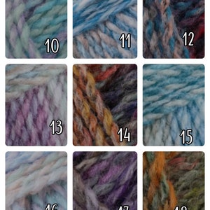 59 colours super warm chunky wool Mama socks image 6