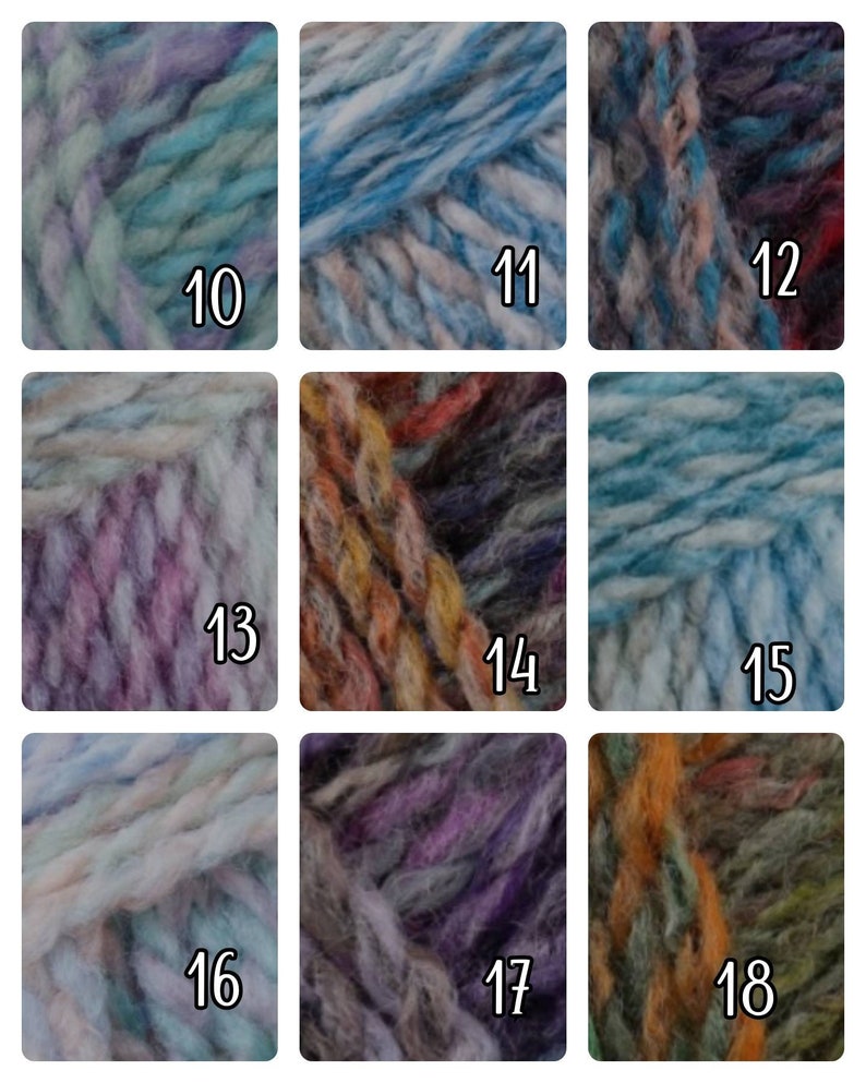 59 colours super warm chunky wool Mama socks image 6
