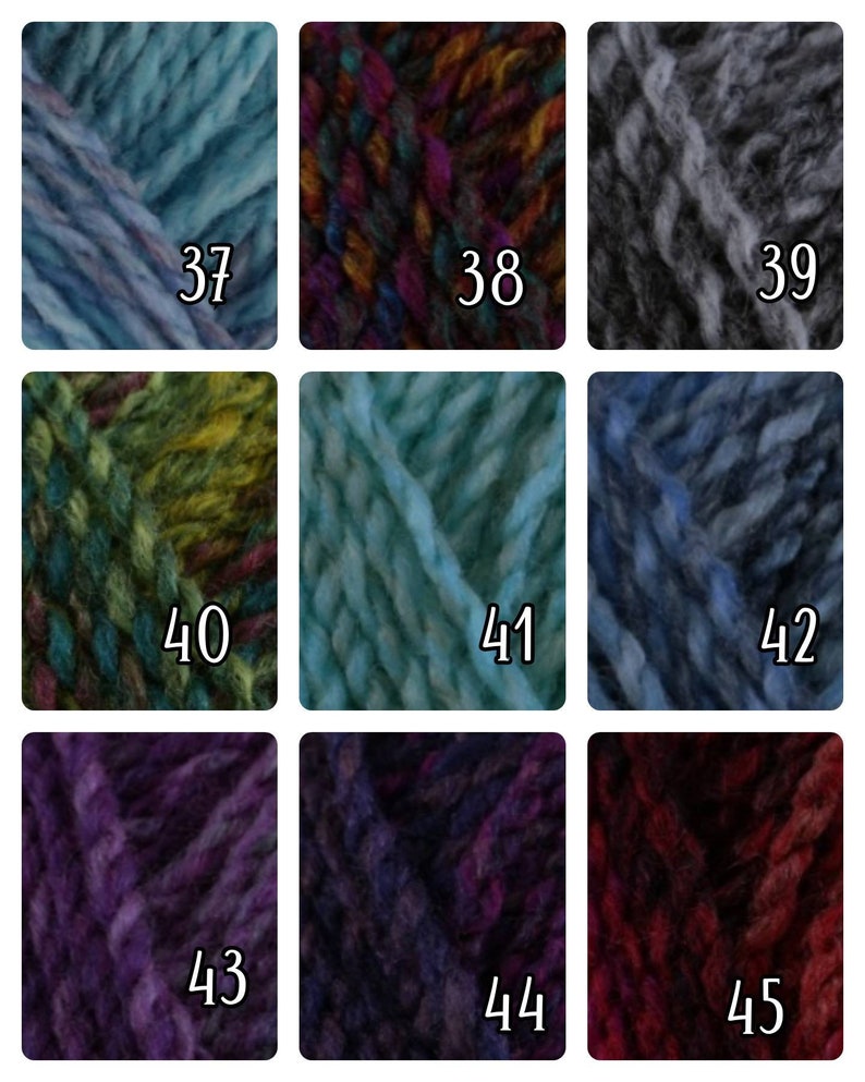 59 colours super warm chunky wool Mama socks image 9