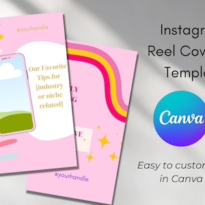 Instagram Reels Miniaturbild | Instagram Reels Covers Vorlage | Reel Covers Canva Vorlage | Instagram Reels Abdeckungen | Social Media Vorlage