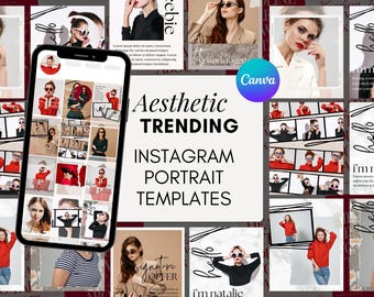 Instagram Post Templates | Canva Editable Designs (Digital Download)