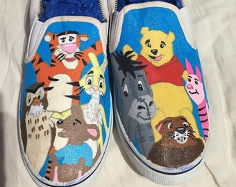 Op maat geschilderde schoenen