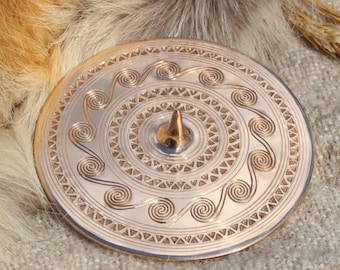 Belt disc, Sundisk belt plate, Bronze Age women's costume, reenactment, bronze disc, ca. 1400 BC, KD