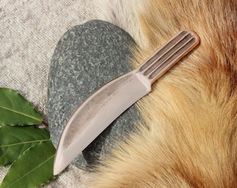 Bronze knife, full-handle knife, simple knife of the "Dasswang" type, BzC 1500 - 1300 BC, utility knife G1