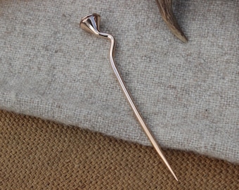 Garment pin Jastorf culture Holstein needle made of bronze Pre-Roman Iron Age Elbe Germanic Latene cranked needle JA31