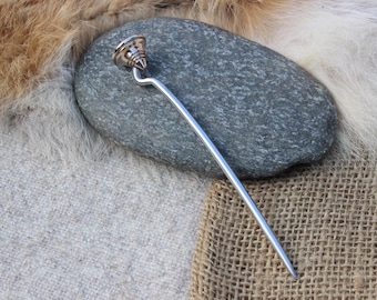 Garment pin Jastorf culture Holstein needle with iron shaft Pre-Roman Iron Age Elbe Germanic Latene cranked needle JA8