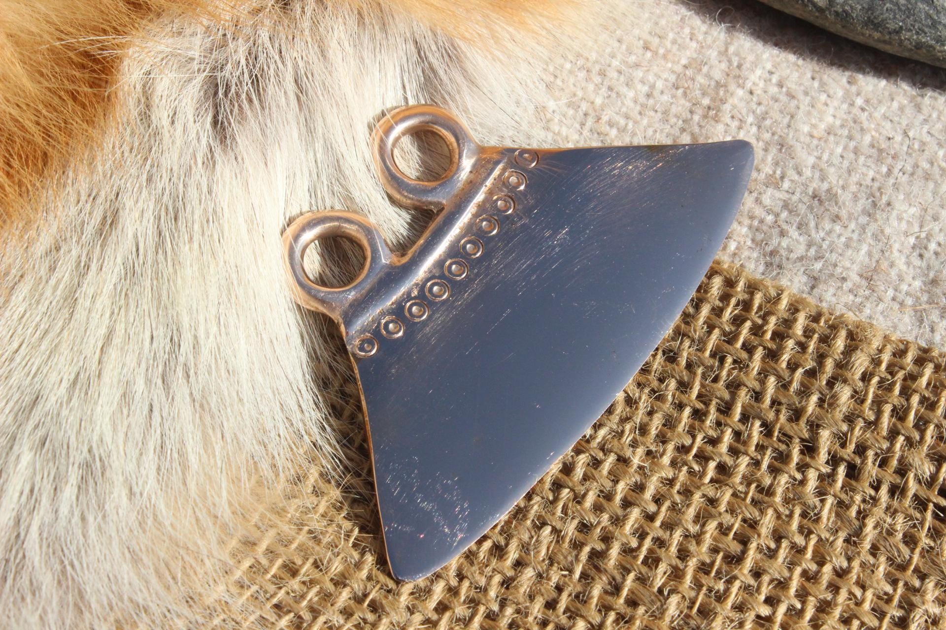 Bronze Age Razor/Knife Late Bronze Age Bronze Blade 1000-650 BC Bronze Razor Reenactment Late Bronze Age RM76