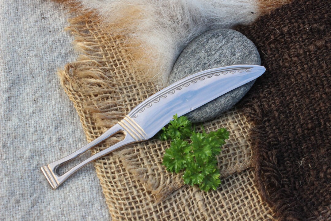 Frame Handle Knife Bronze Knife Ring Handle Knife Garden Knife Etsy