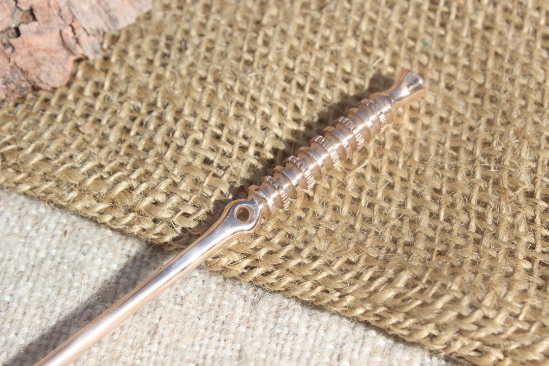 Eyelet Pin Bronze Age Garment Pin Hairpin Bronze Age Bronze Needle With ...