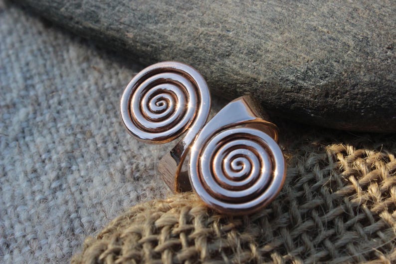 Fingerberge Fingerring Hallstatt Period Bronze Age Iron Age Spiral