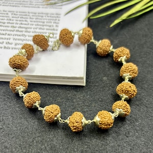 Ceritified 7 Mukhi Rudraksha Silver Bracelet|8 mukhi Rudraksha | 9 mukhi Rudraksha |10 mukhi Rudraksha |Meditation & Healing Bracelet