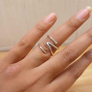 Arthritis ring, Thumb Ring, Splint Knuckle Ring, Adjustable Rings For Women, Statement Ring, Handmade rings,Rheumatoid Arthritis Splint