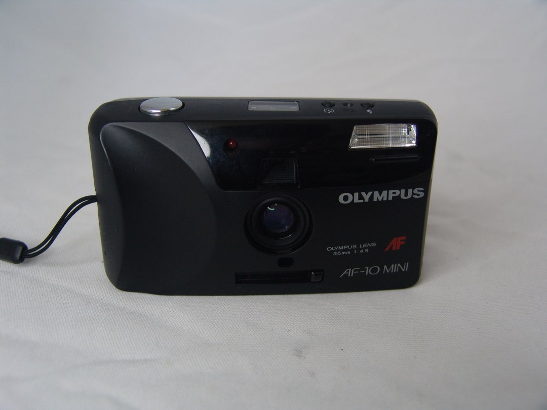 Vintage Olympus AF10 Mini Compact 35mm Camera Working Etsy