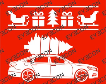 Honda Accord NOL voiture vecteur Cricut Silhouette fichier ai svg dxf pdf eps png jpeg