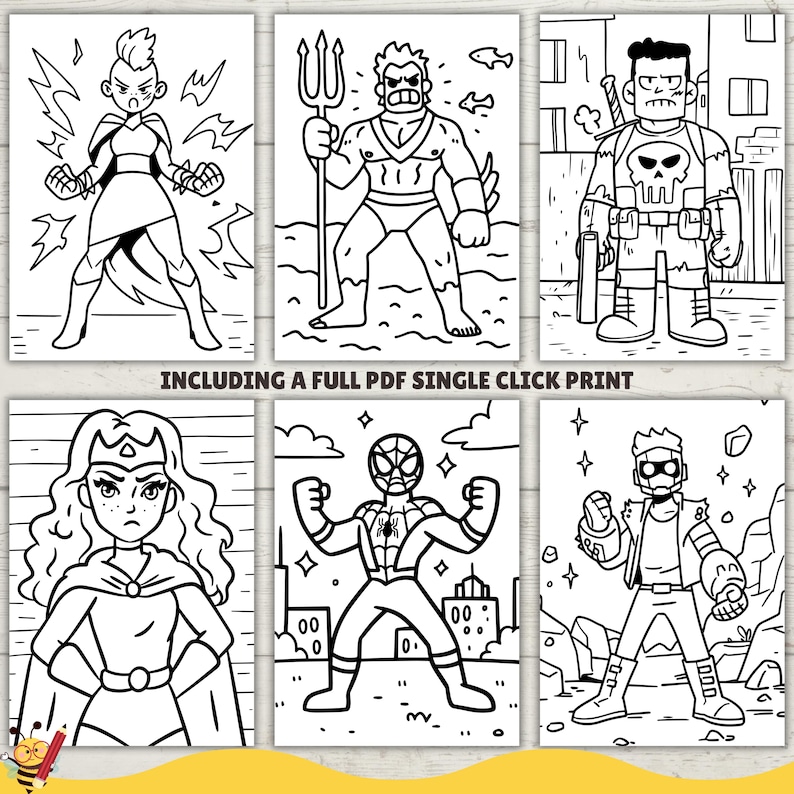 Rivals Heroes Coloring Book, Heroes Coloring Pages, Coloring Sheets ...