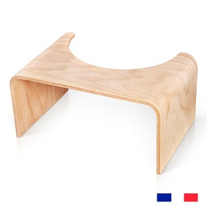 Wooden Bathroom Toilet Stool