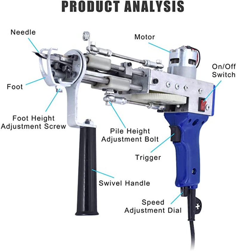 Tufting Gun Electric Carpet Tufting Gun Rug Tufting Gun for Etsy
