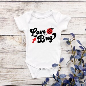 Love Bug Infant Baby Bodysuit Onesie Romper