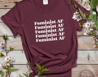 Feministisch AF T-shirt T-shirt