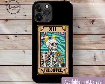 Funda para iPhone con la carta del Tarot "El Café"