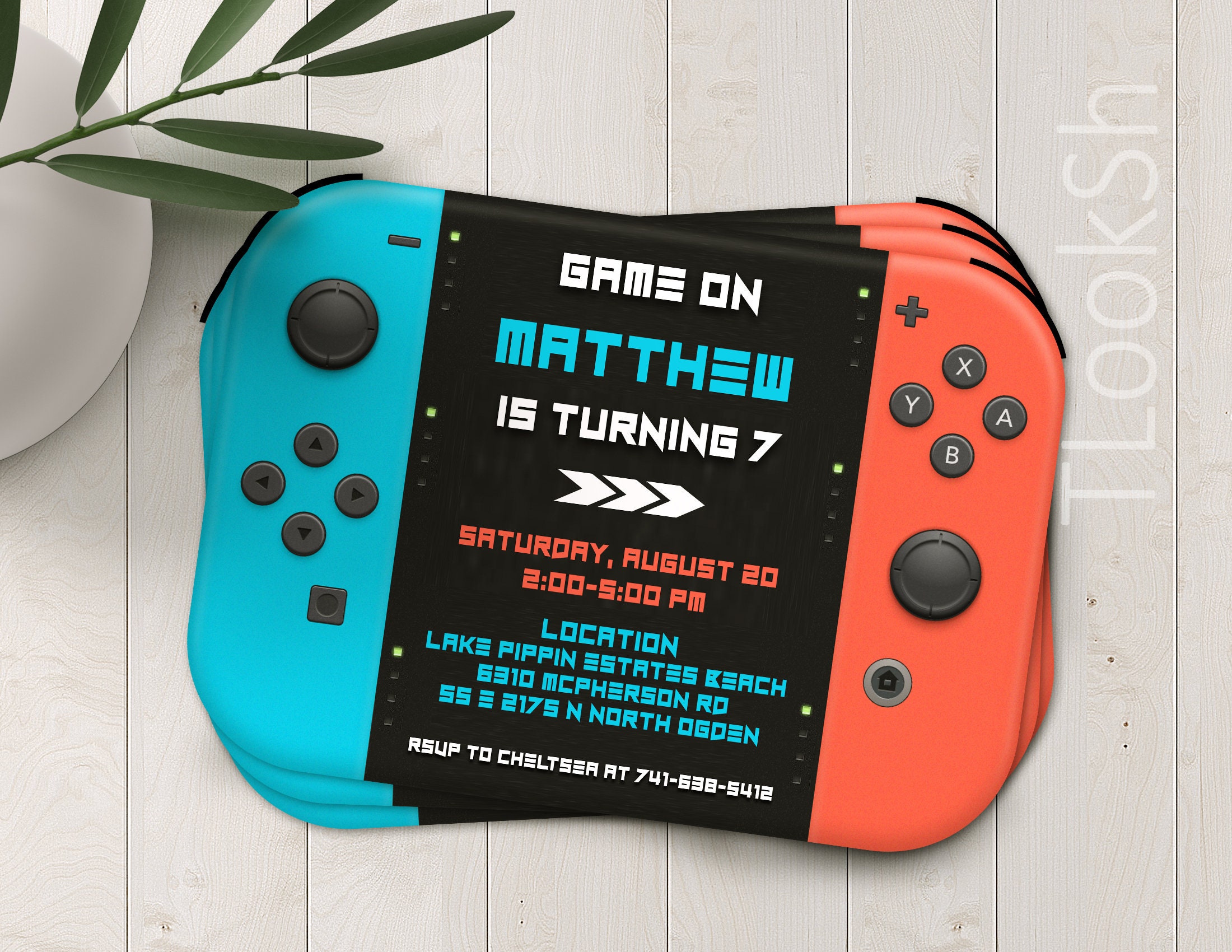 Game Truck Invite - Etsy
