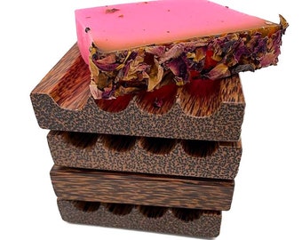 Seifenablage, Seifenschale, Kokosnussholz, Holz, nachhaltig, fair gehandelt, Geschenk, Bad, Mitbringsel, Seife,