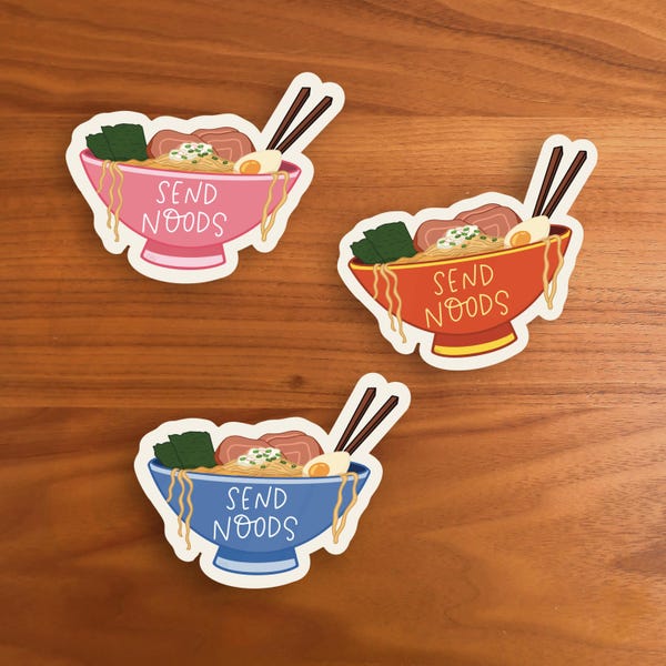 Sticker Drawing Buldak Buldak Noodles Art - Etsy