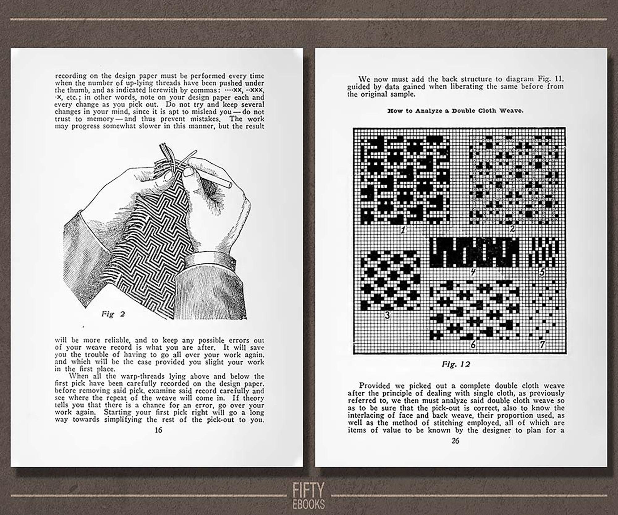 Weaving Book Collection Instant Download Looms Hand Loom Etsy