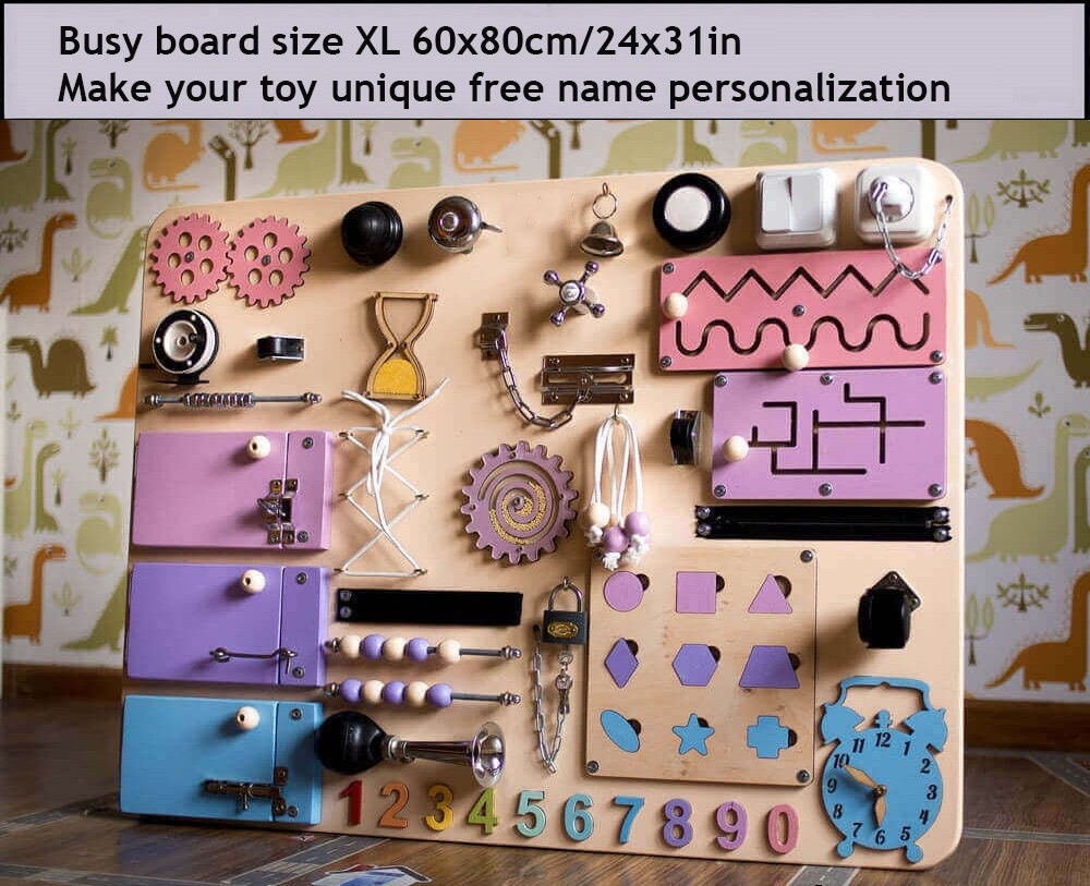 Big Geoboard / Large / Wooden Peg Board / Montessori / Learning Toy /  Sensory Board / Pegboard / Toddler Gift / Preschool Toy / Waldorf 