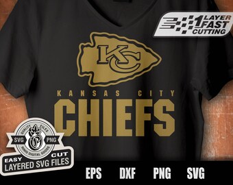 Vector Art svg for Cricut,Silhouette Cameo,iron on vinyl Chiefs Sports SVG File,Chiefs Mascot SVG,Arrow SVG Commercial /& Personal Use