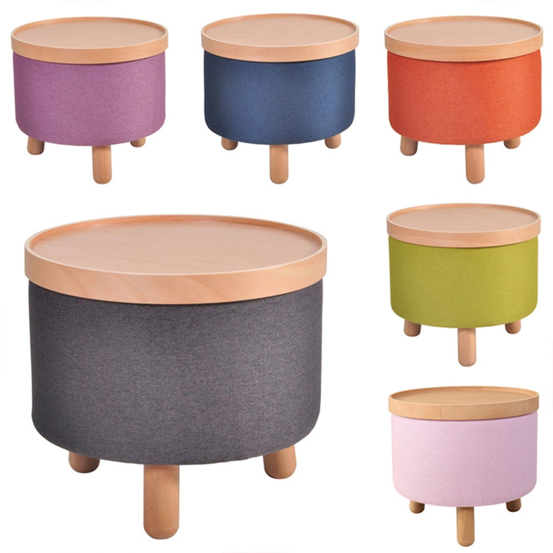 Coffee Table, Side Table, Living Room Table, Seat Foot Stool Tray ...