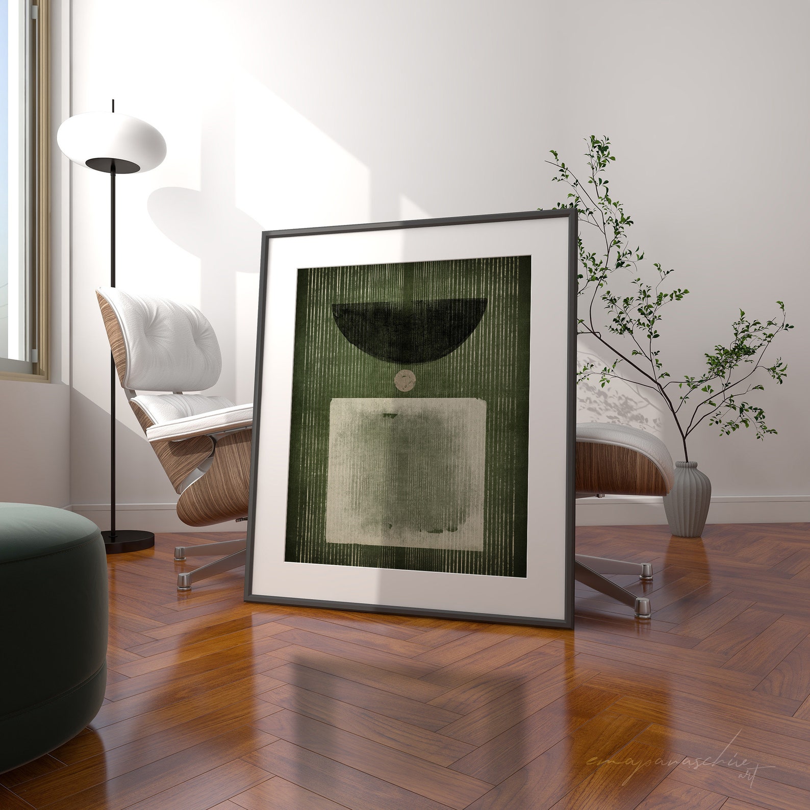 Dark Green Printable Wall Art Forest Green Aesthetic Art Etsy