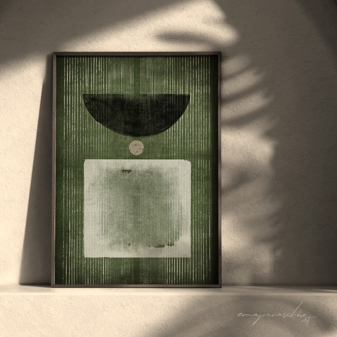 Dark Green Printable Wall Art Forest Green Aesthetic Art Etsy